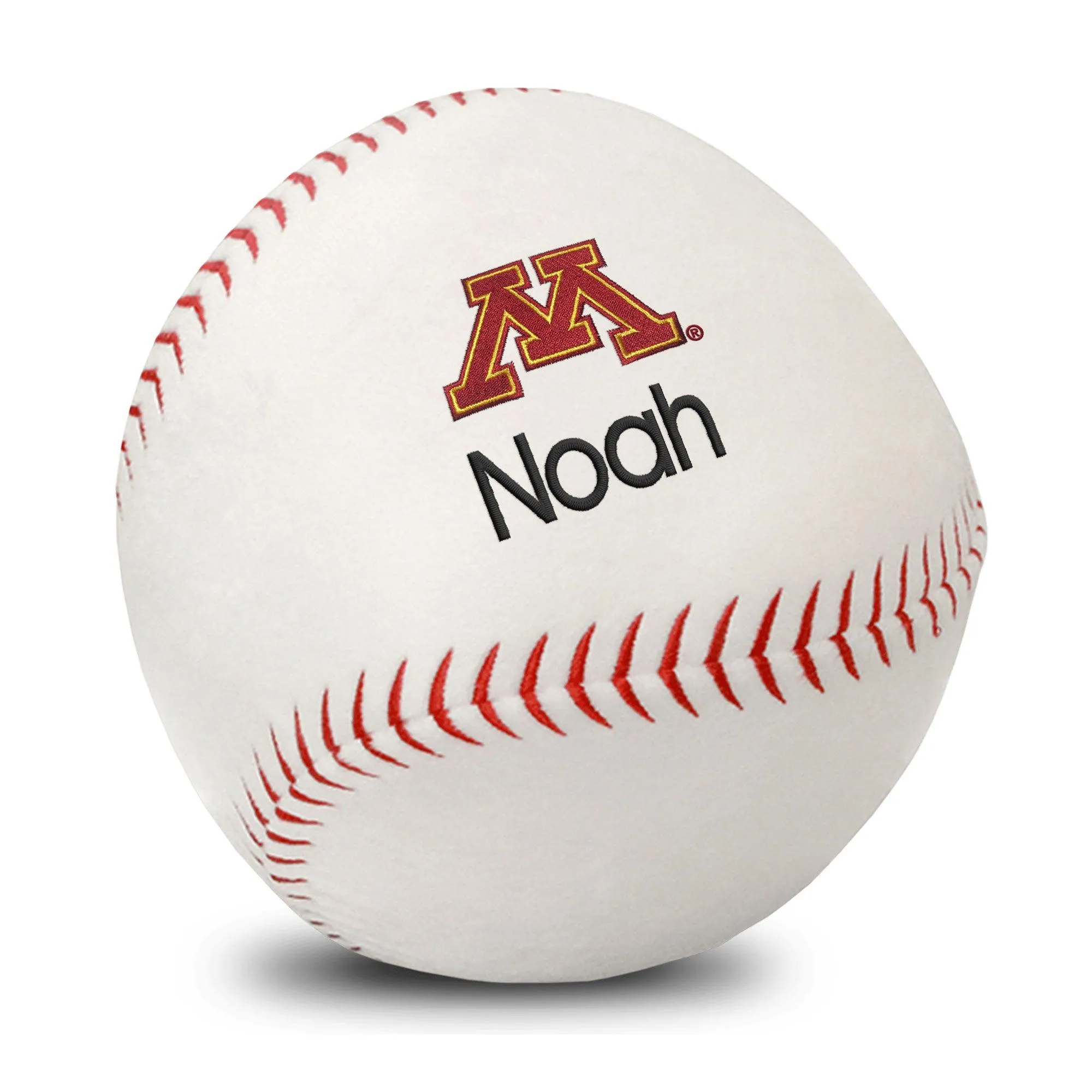 Personalized Minnesota Golden Gophers Plush Baseball