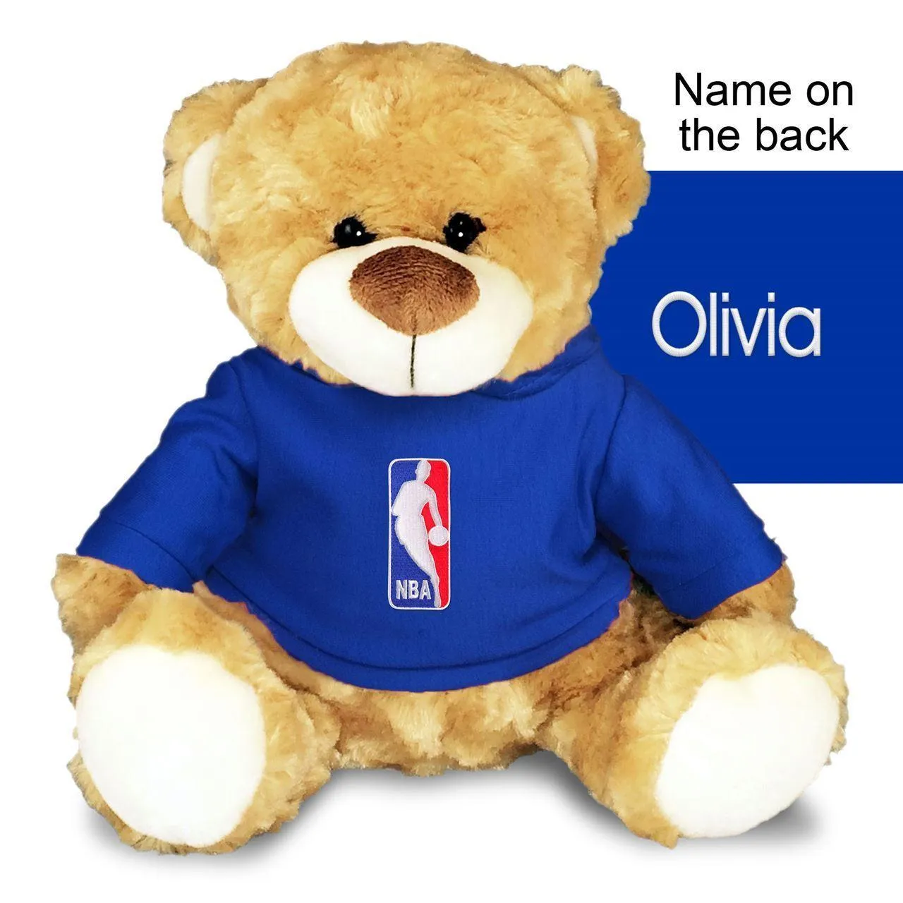 Personalized NBA Logoman 10" Plush Bear