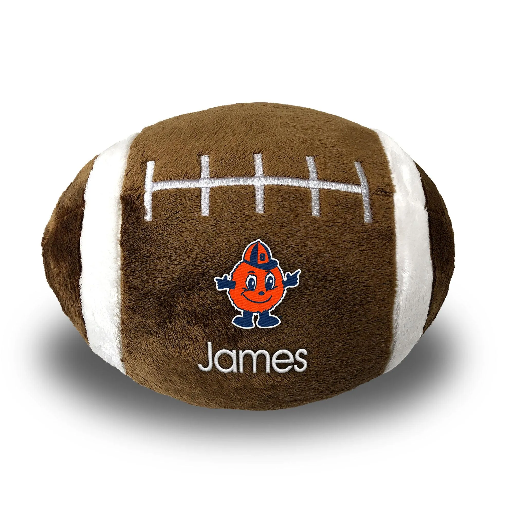 Personalized Syracuse Orange Otto Plush Football