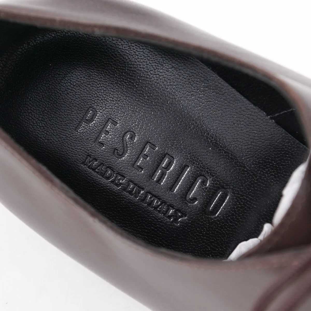 Peserico Leather Derby with Lightweight Sole