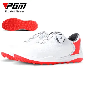 PGM XZ192 women locking non slip golf shoe waterproof lightweight golf shoes