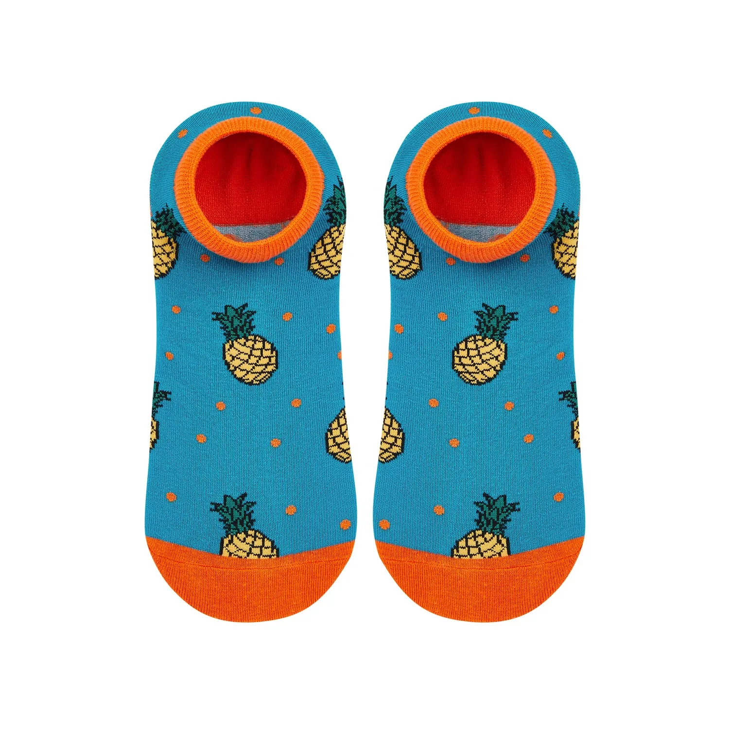 Pineapple Printed Ankle Socks