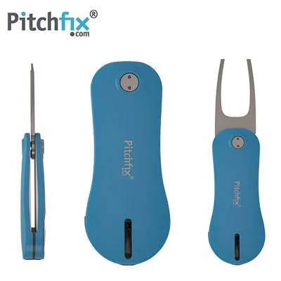 Pitchfix Hybrid 2.0 Golf Divot Tool with Ball Marker and Pencil Sharpener