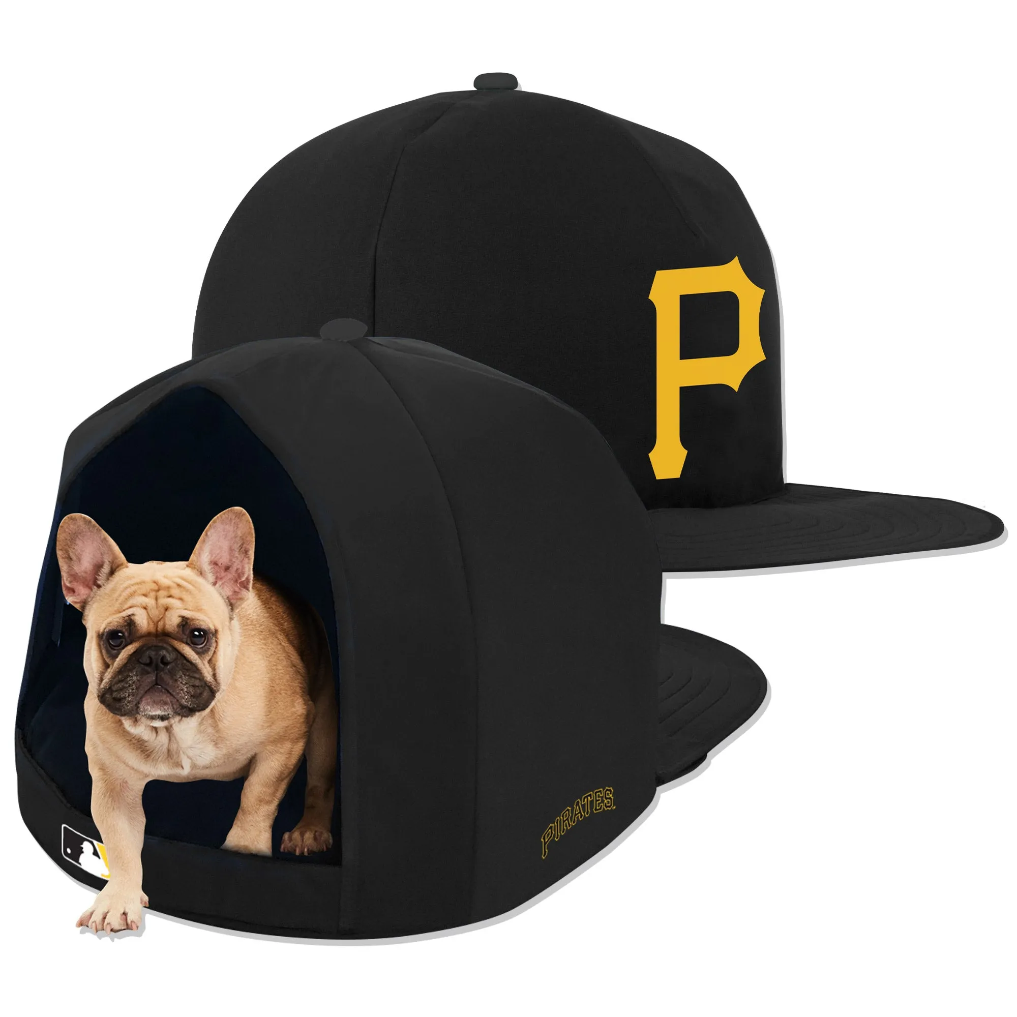 PITTSBURGH PIRATES NAP CAP PLUSH DOG BED