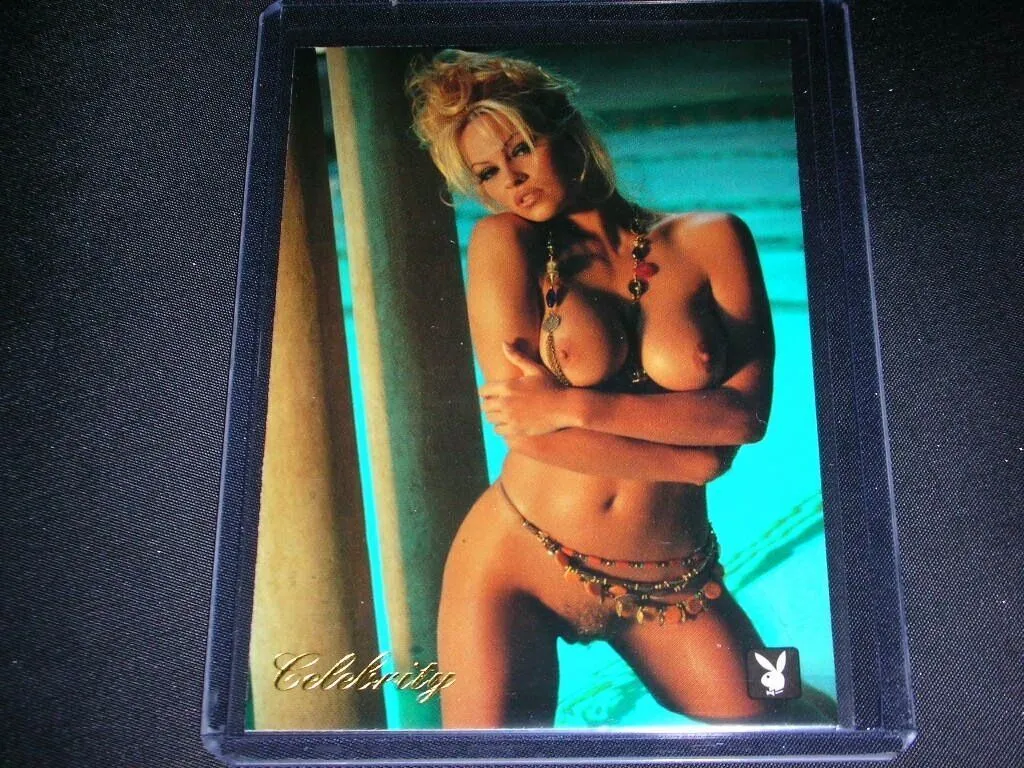 Playboy Pamela Anderson Double Fronted Card