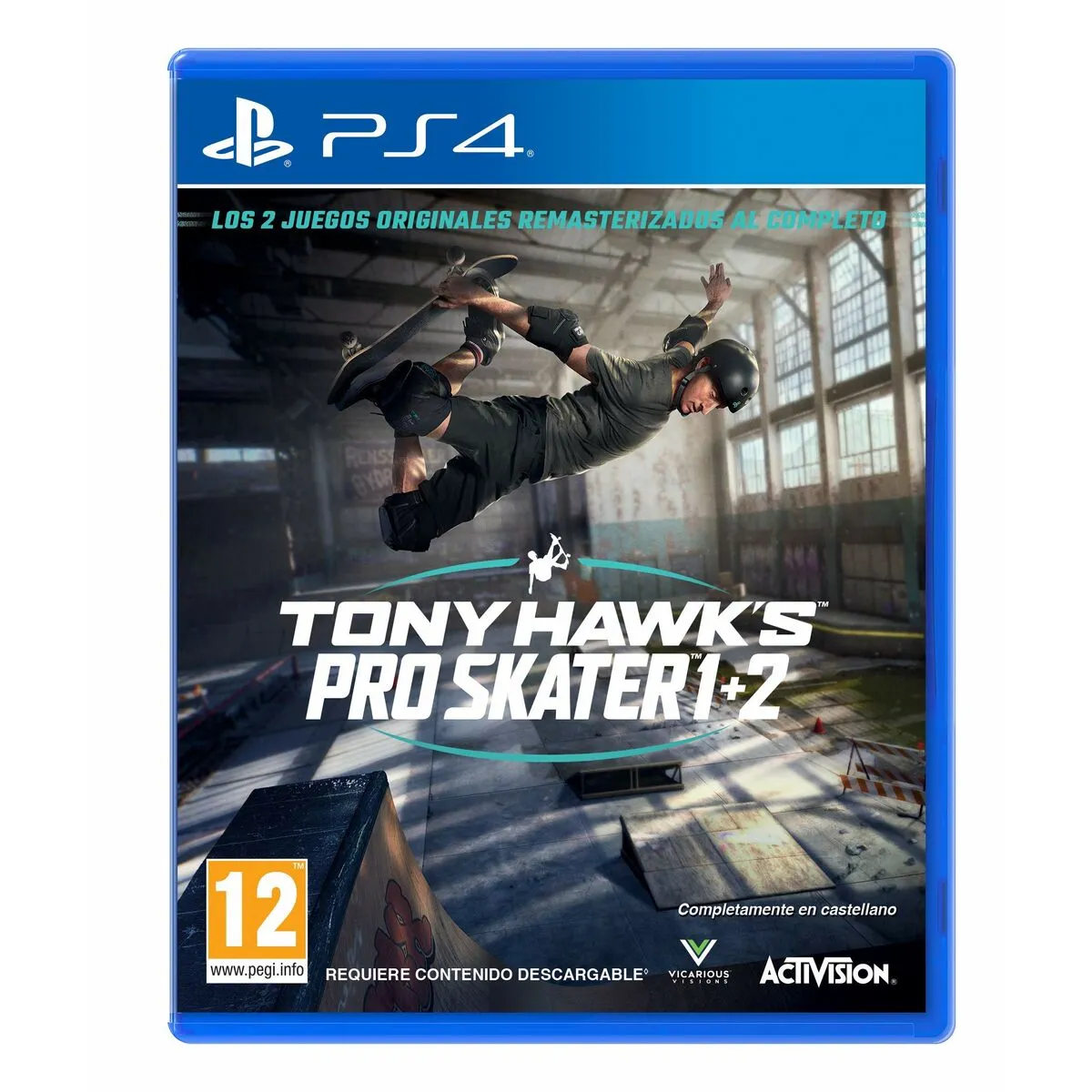 PlayStation 4 Video Game Activision Tony Hawk's Pro Skater 1   2