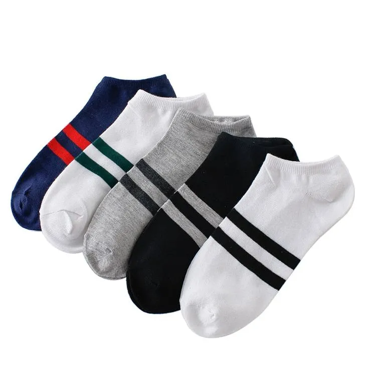 "Men’s Ankle Socks 5-Pack – Premium Comfort, Breathable, and Durable Everyday Wear"