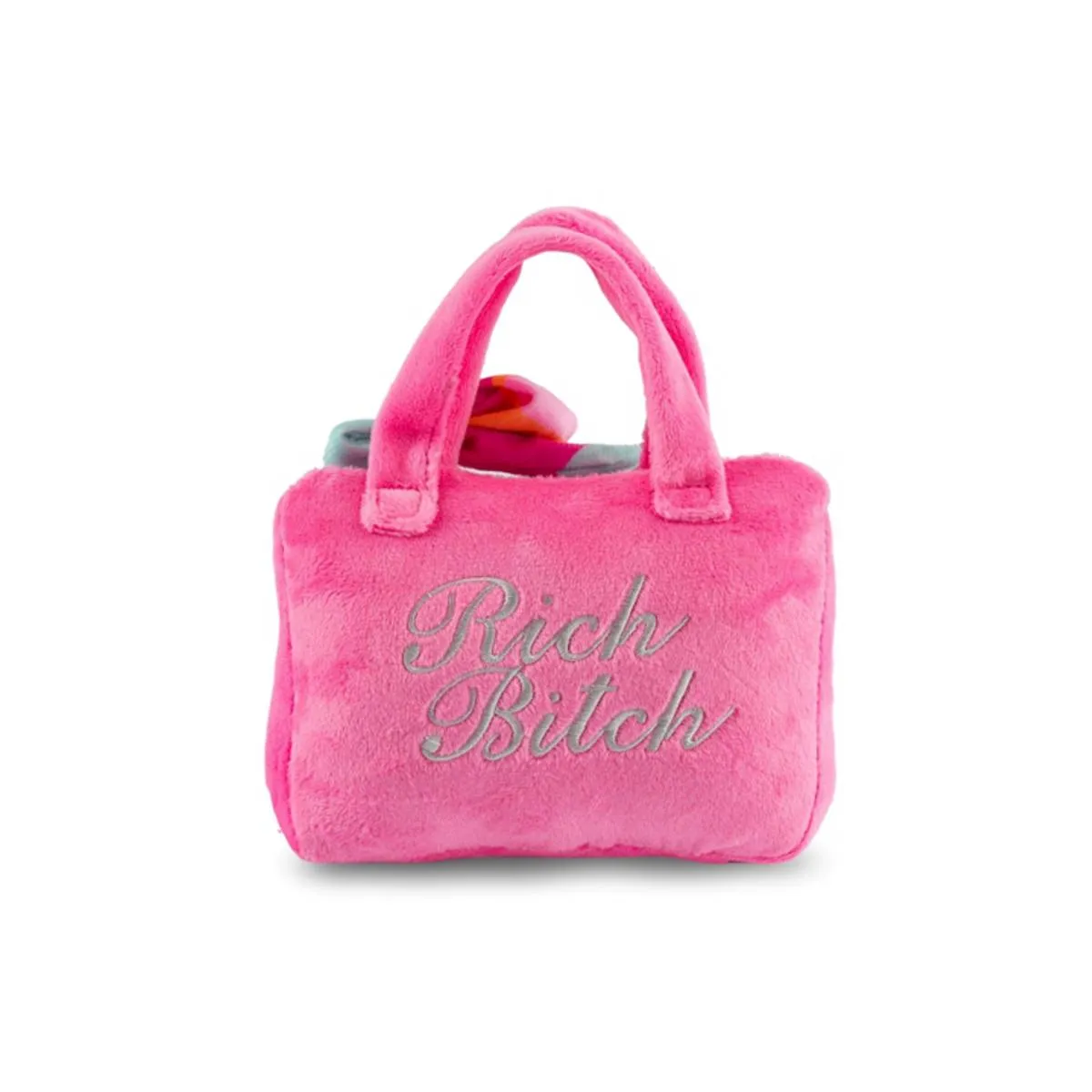 Rich Bitch Pink Barkin Handbag