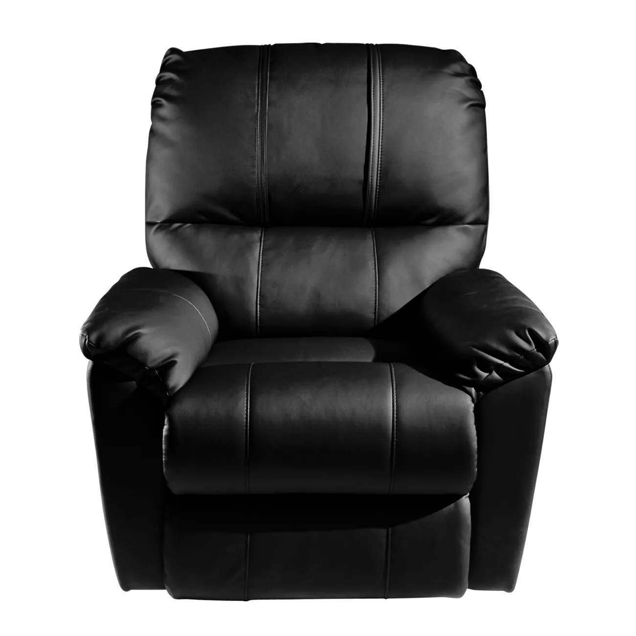 Rocker Recliner with Figure Skater Catch Foot Logo Panel