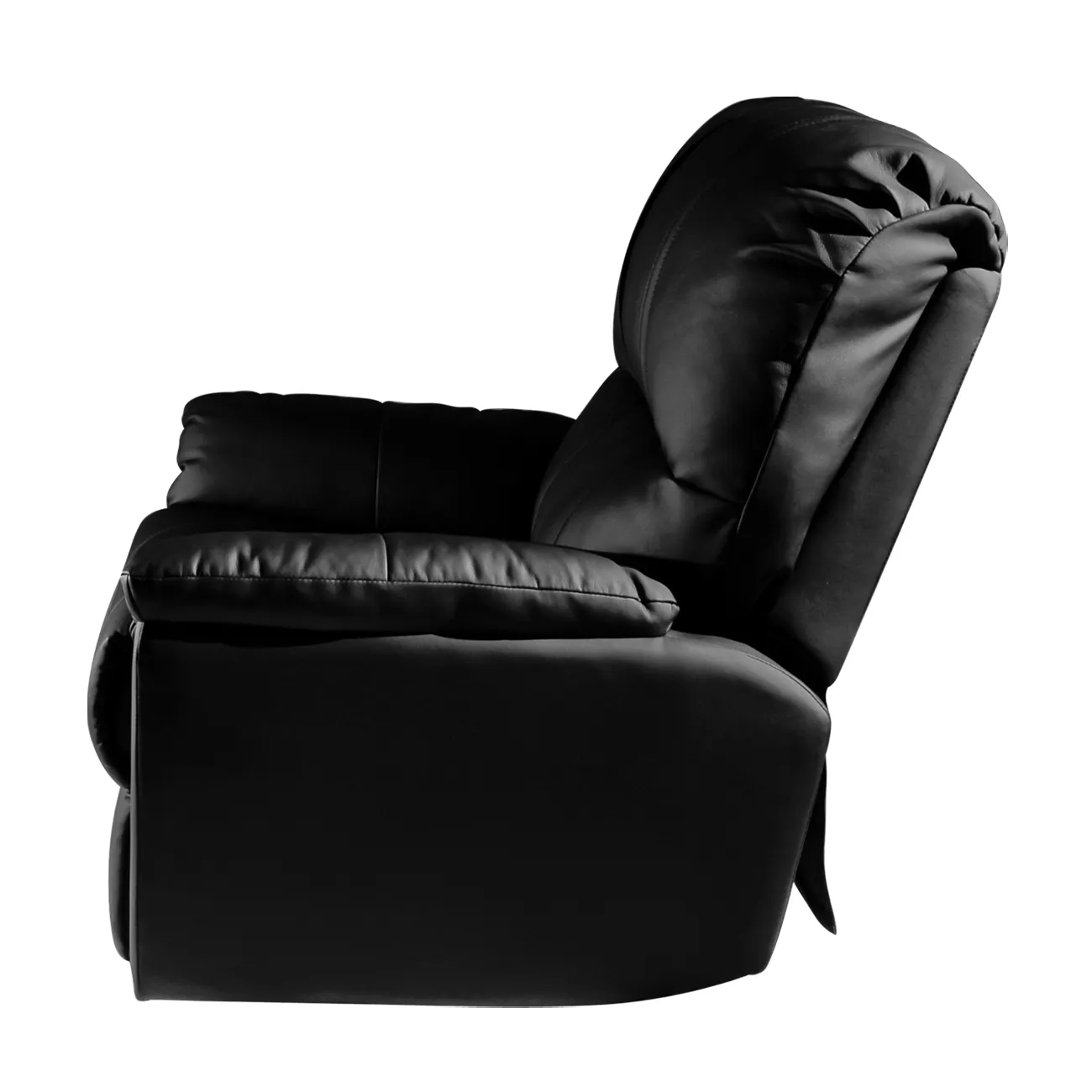 Rocker Recliner with Figure Skater Catch Foot Logo Panel