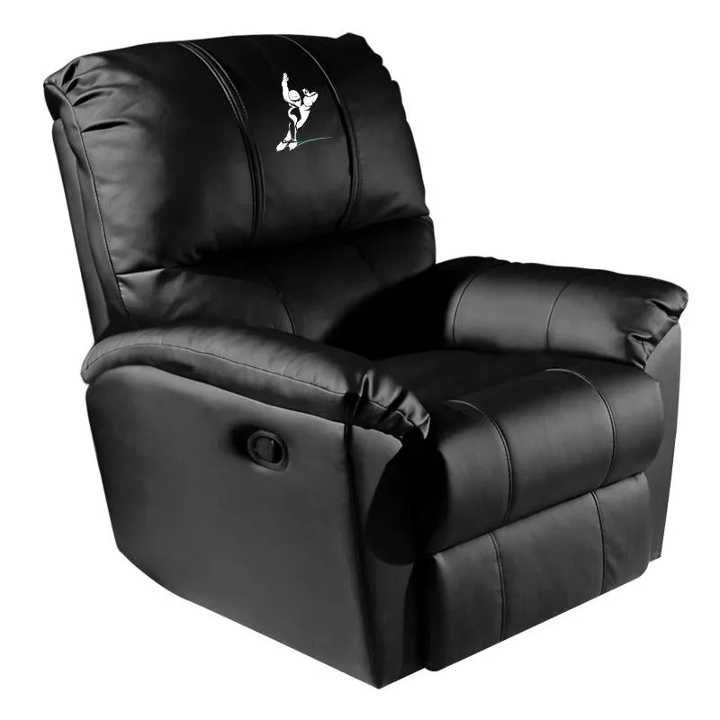 Rocker Recliner with Speed Skater Logo Panel