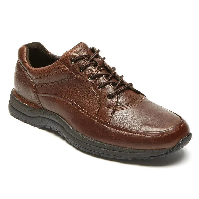 ROCKPORT MEN'S EDGE HILL 2 LACE-TO-TOE - BROWN