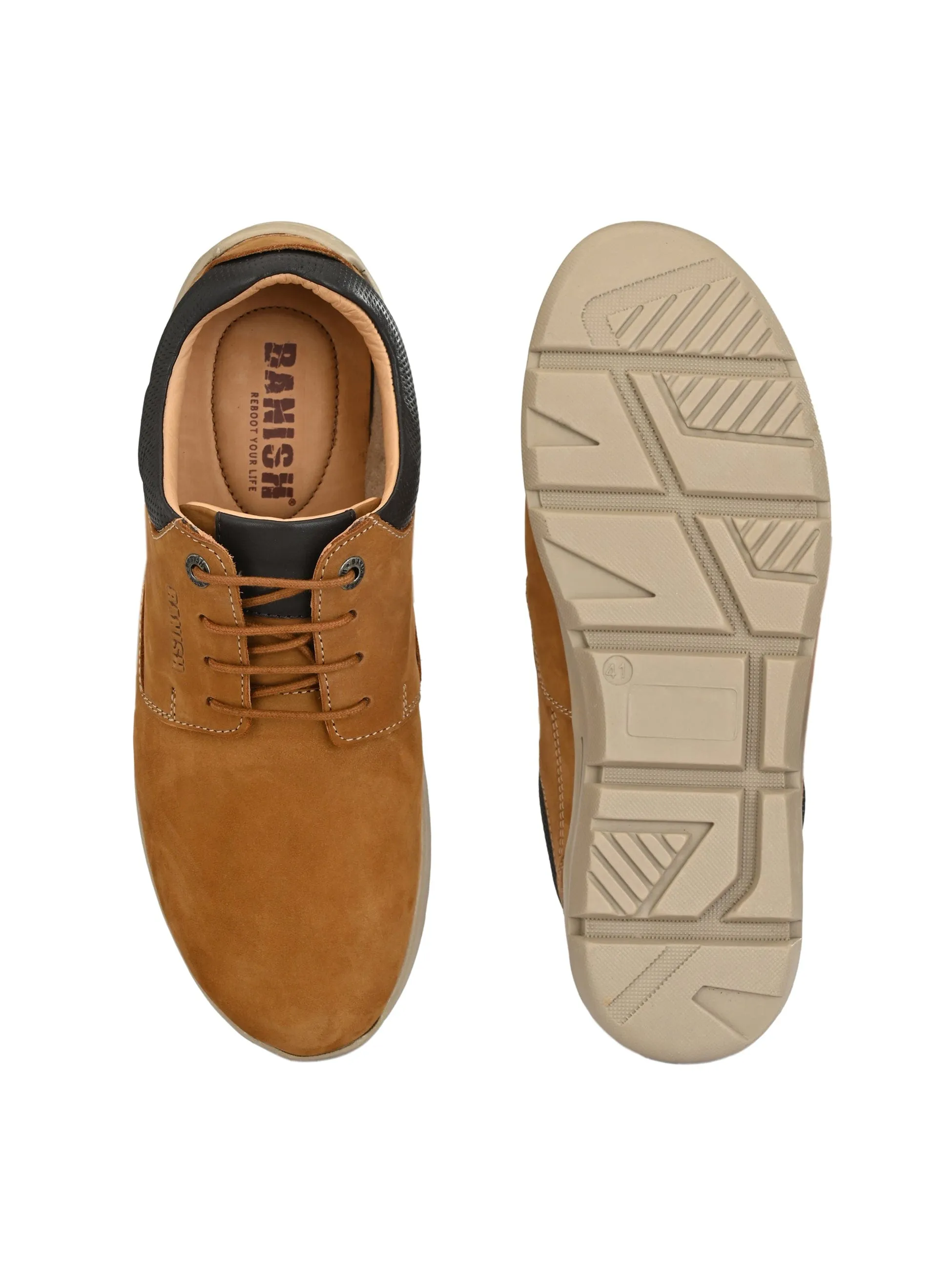 Rudiger Sepia Lace-Ups