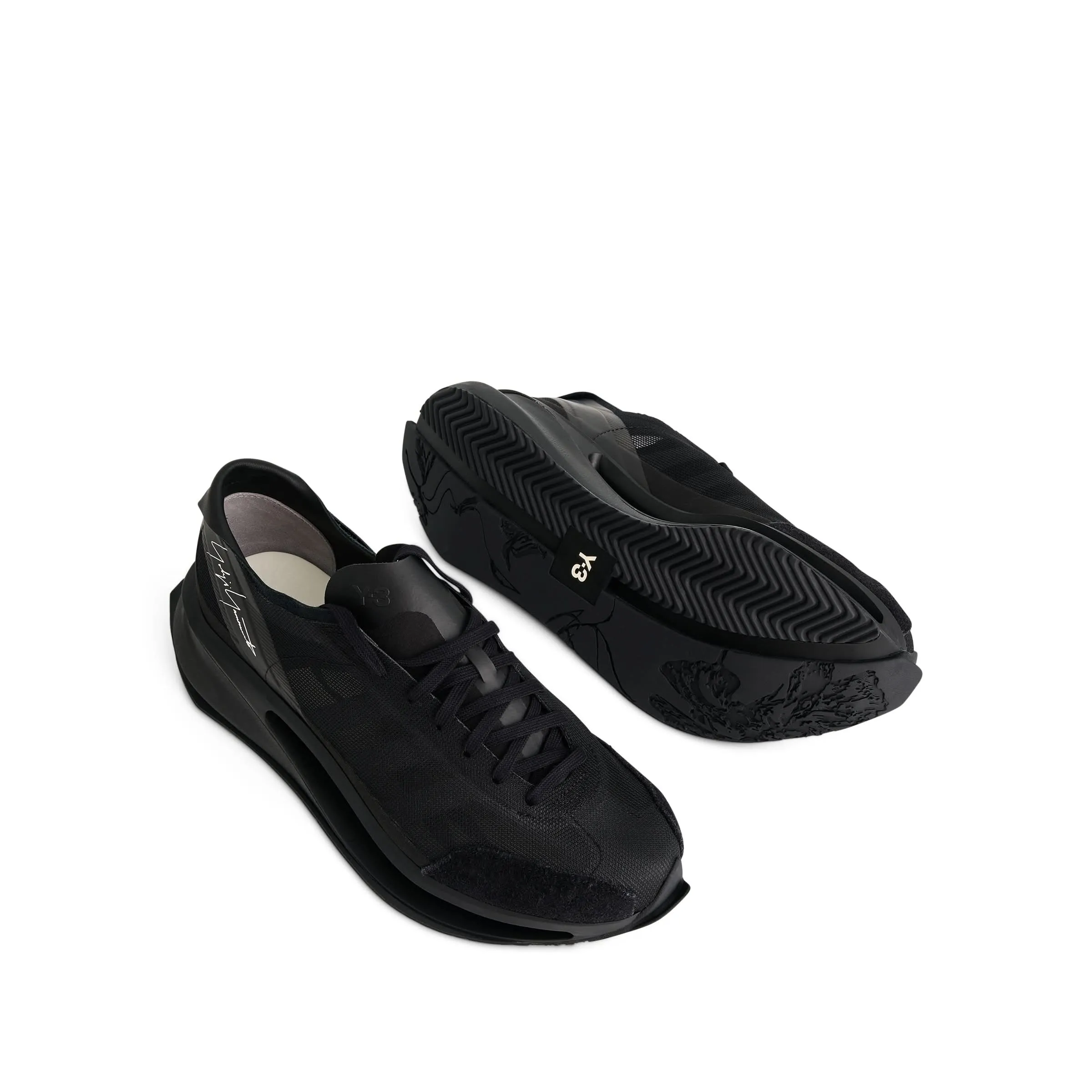 S-Gendo Run Sneaker in Black