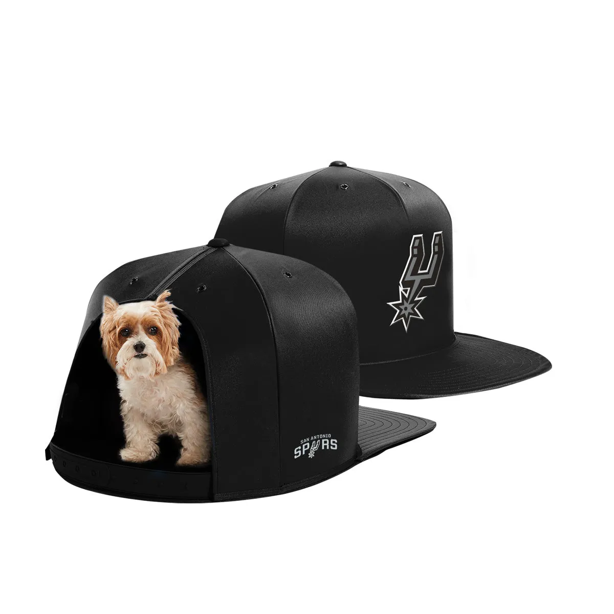 SAN ANTONIO SPURS NAP CAP PREMIUM DOG BED