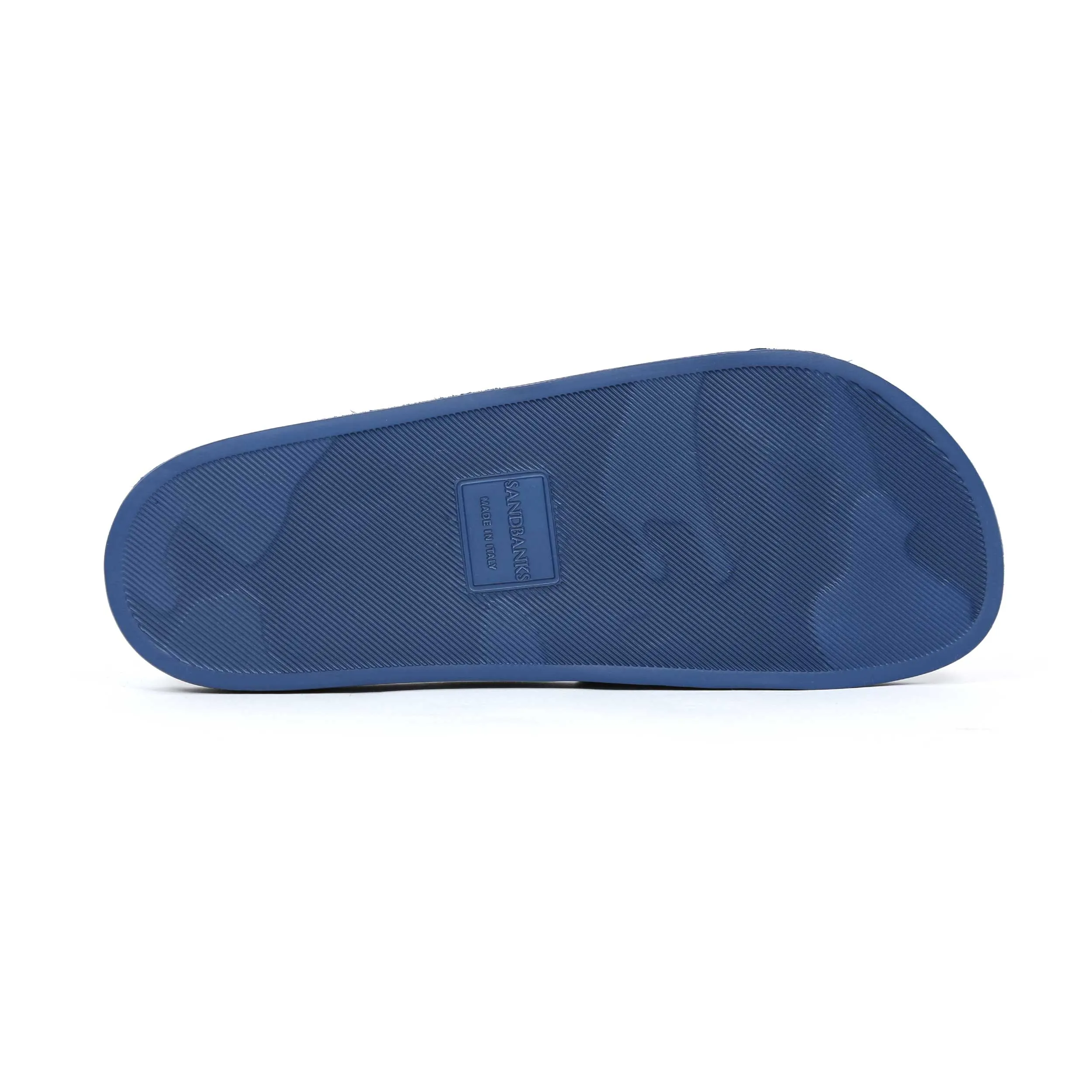 Sandbanks Logo Slides in Navy