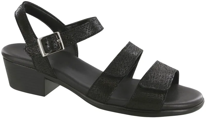 SAS Women's Savanna Sandal WEB BLACK