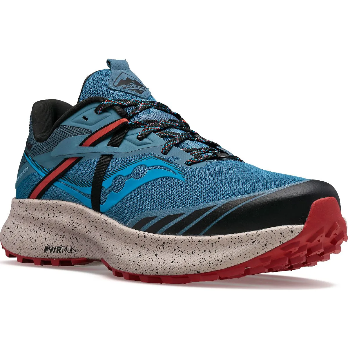 Saucony Ride 15 TR (Mens) - Deep Sea/Lava