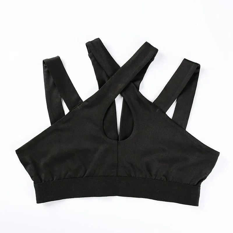 Sexy Crisscross Breathable Sports Bra