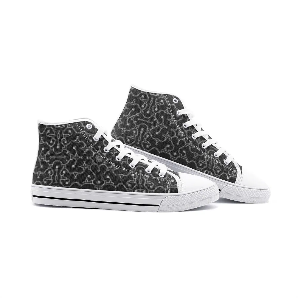 Shipibo Conibo - Black | High Tops | Mandalazed