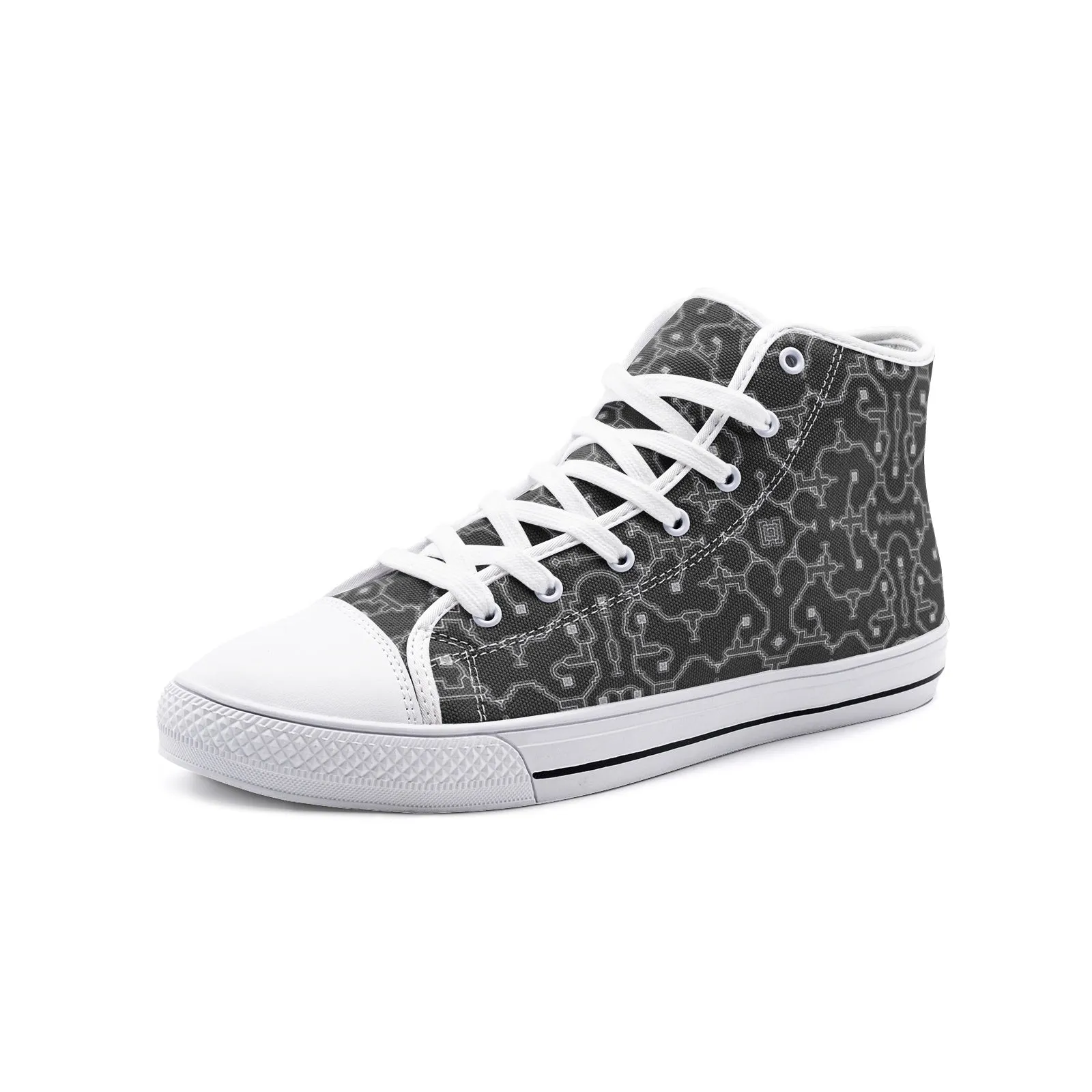 Shipibo Conibo - Black | High Tops | Mandalazed