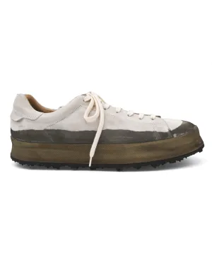 Shoto Khaki Green Dipped Sneaker