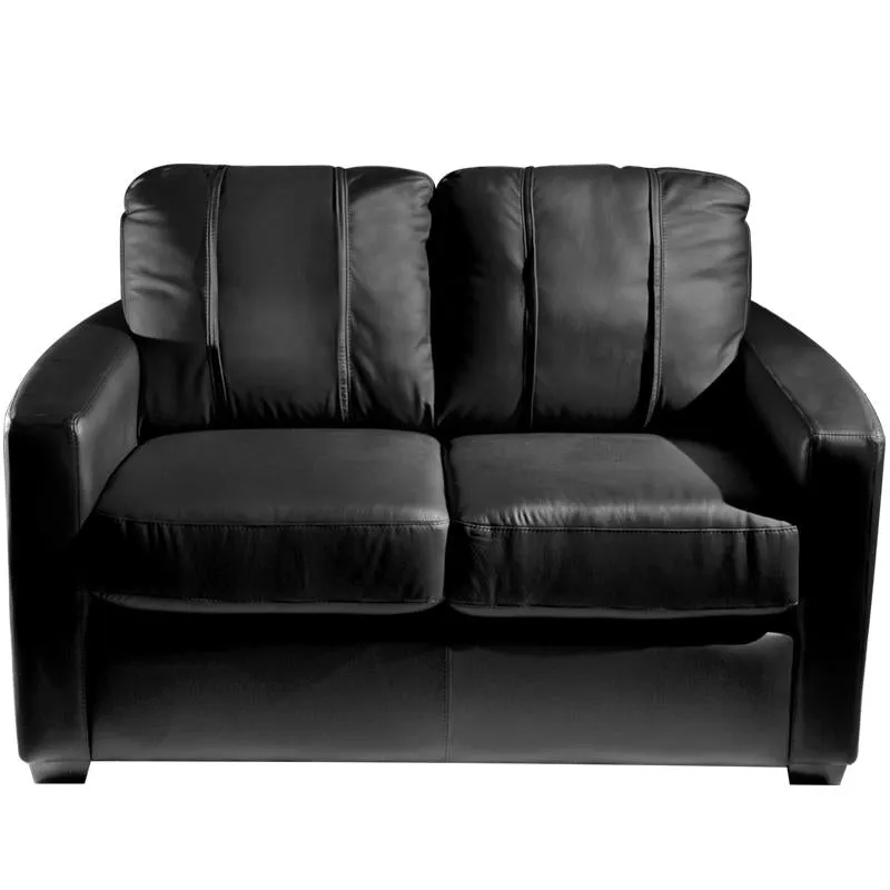 Silver Loveseat with Figure Skater Layback Logo Panel