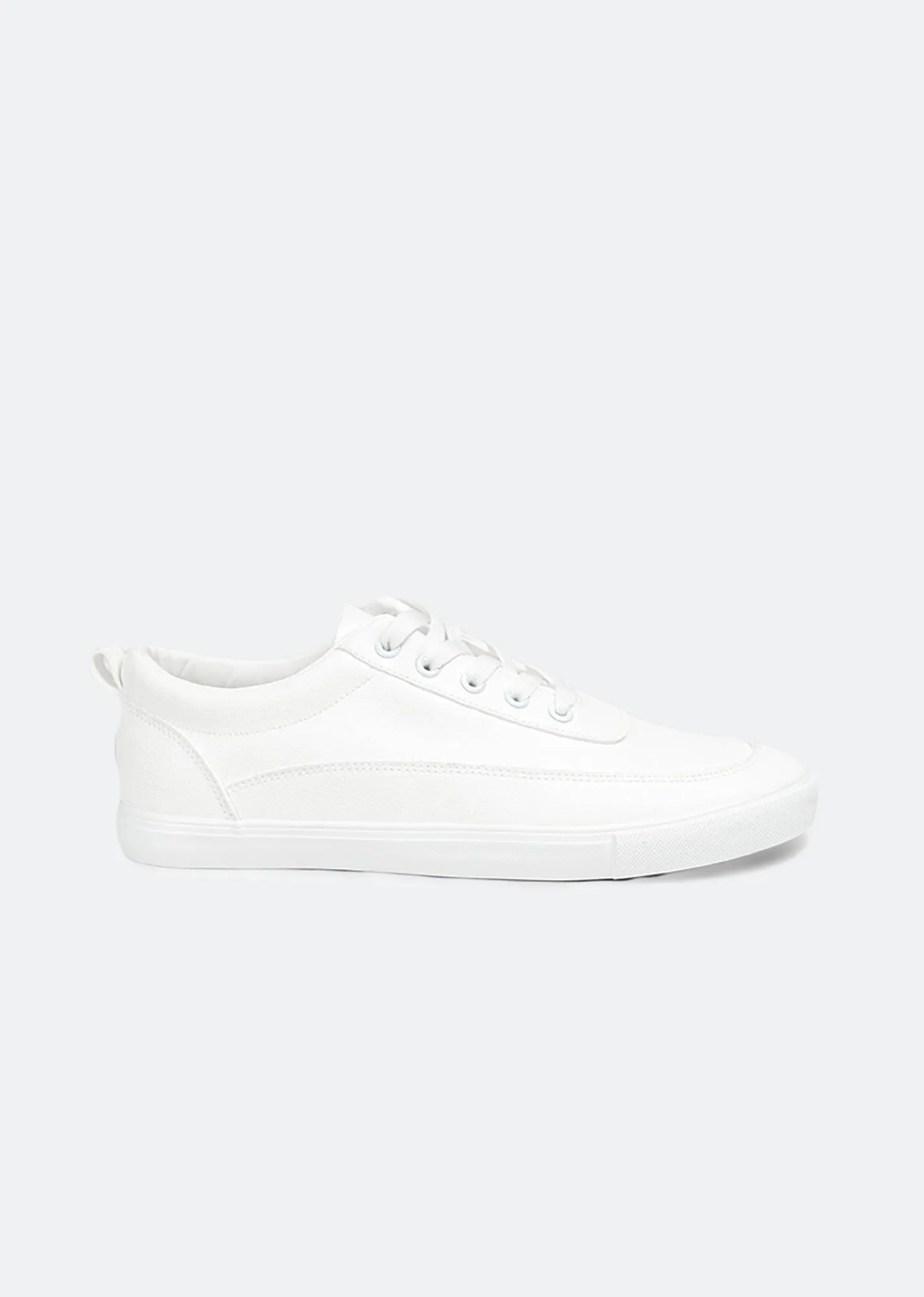 Sleek Leather Sneakers