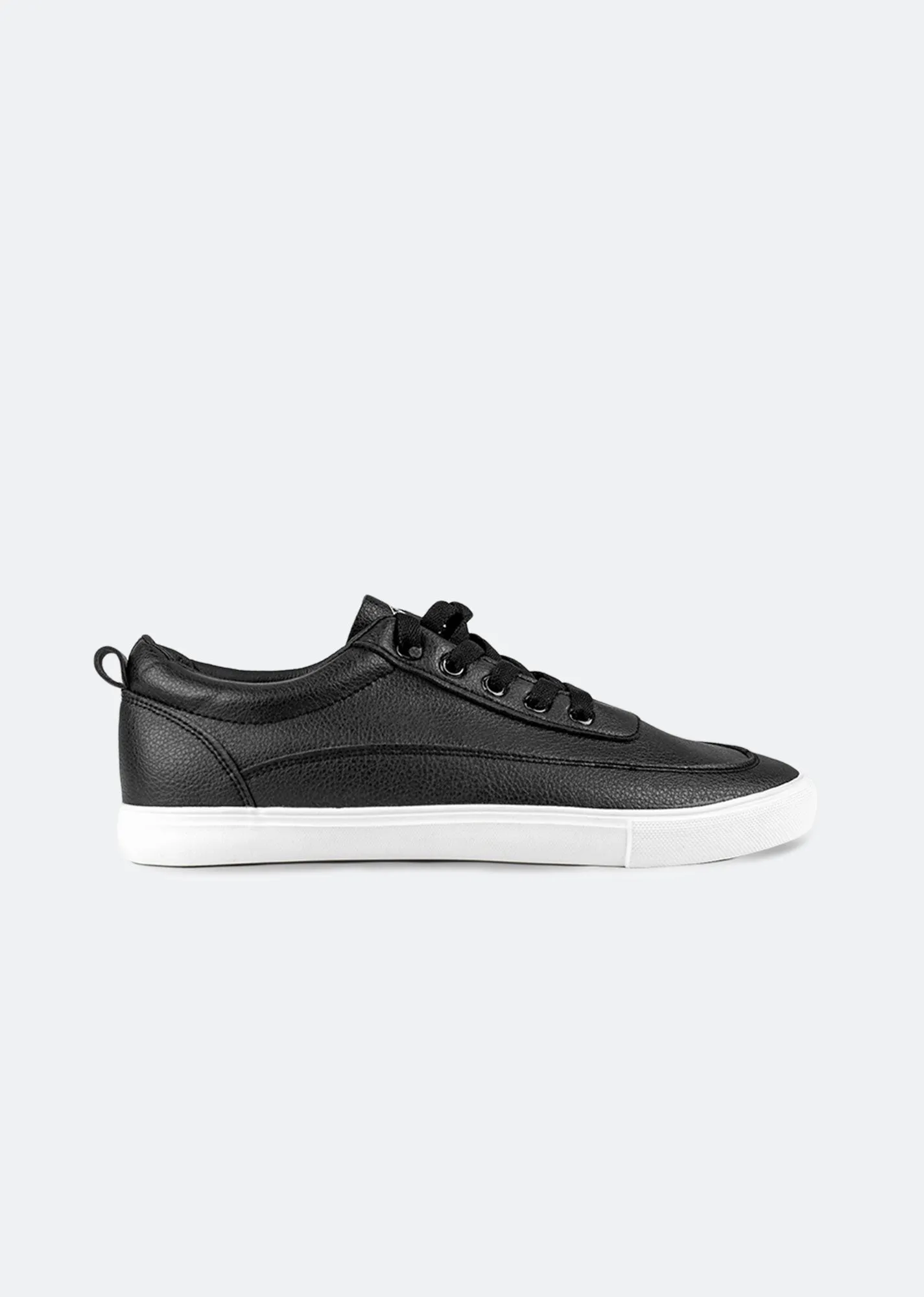 Sleek Leather Sneakers