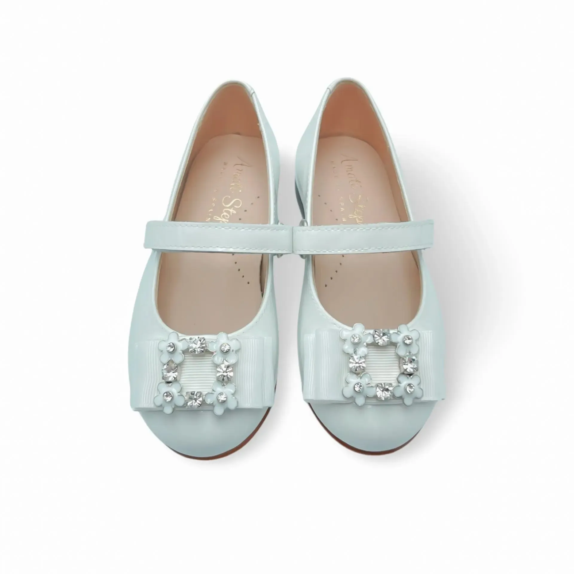 Sofia- White Patent Leather Mary Jane Shoes