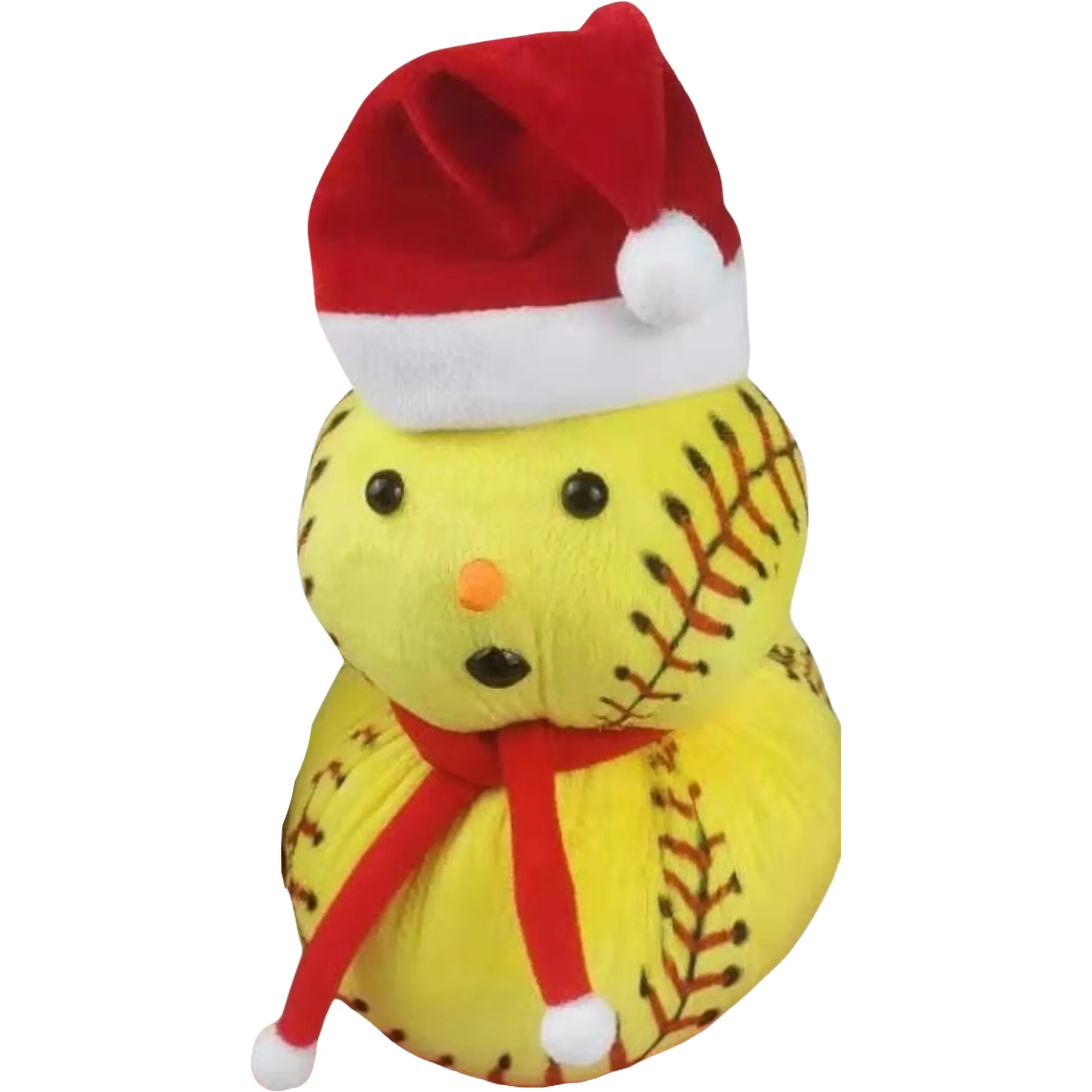 Softball Snowman Plush