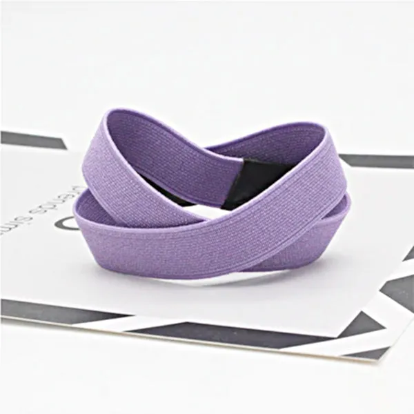 Solid Color Elastic Shoe Band