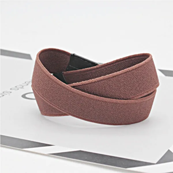 Solid Color Elastic Shoe Band