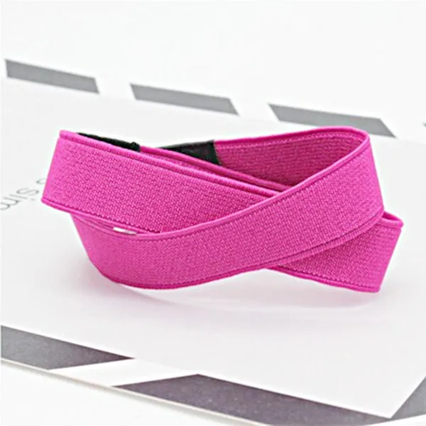 Solid Color Elastic Shoe Band