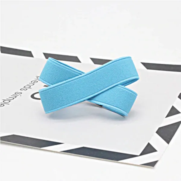 Solid Color Elastic Shoe Band