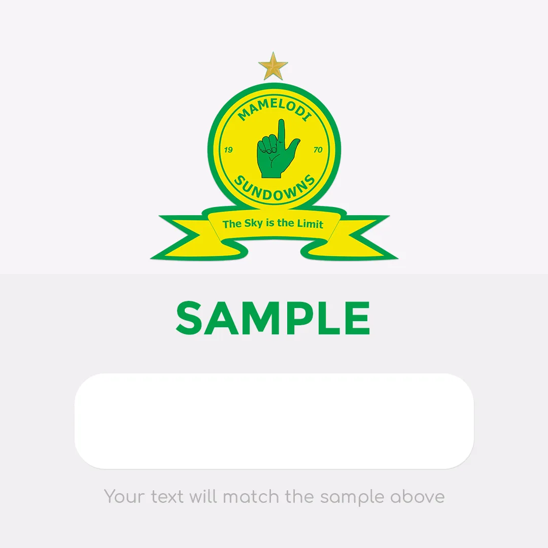 Sports Teams - Wall Decals - Mamelodi Sundowns