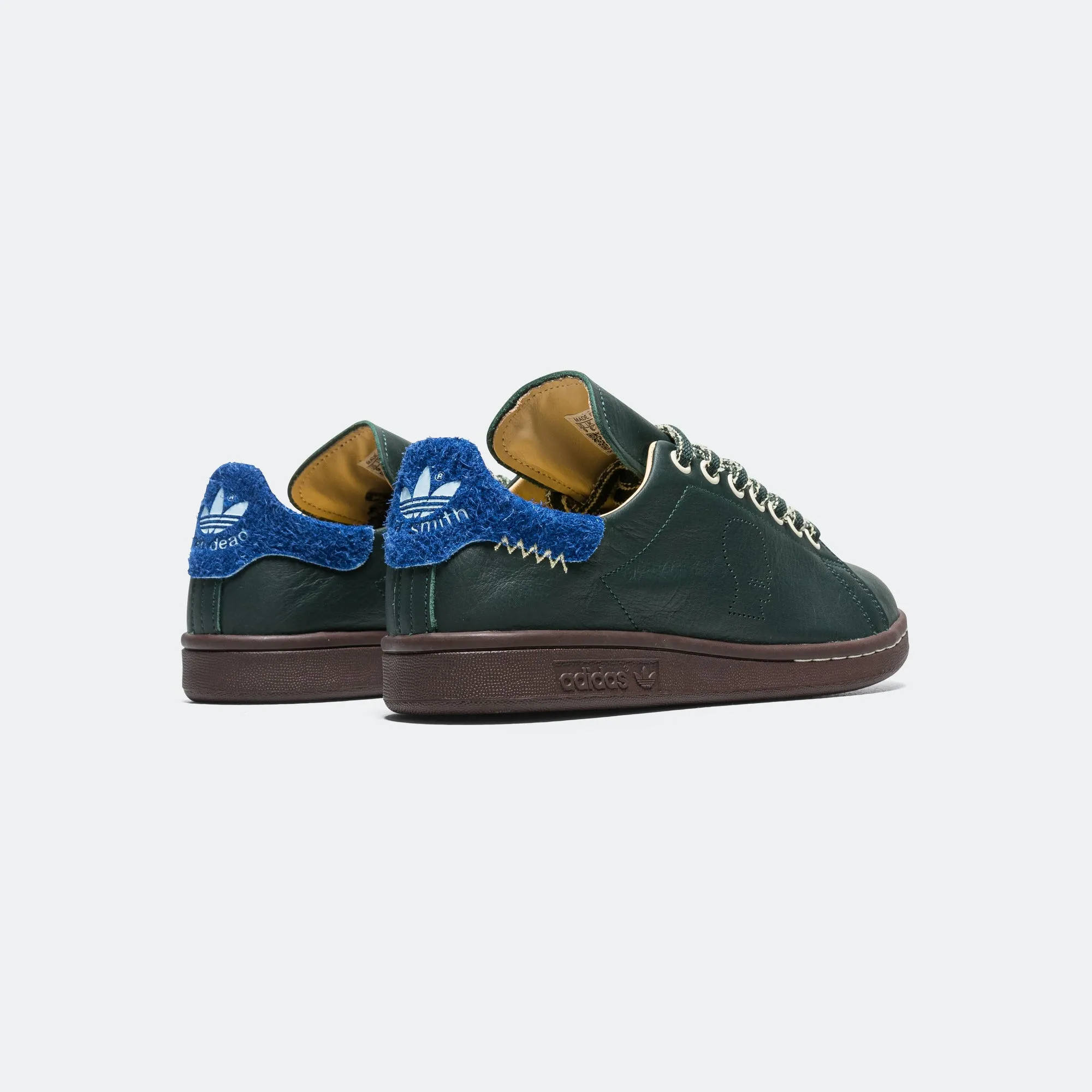 Stan Smith x Brain Dead - Dark Green/Bahia Light Blue-Sand Strata