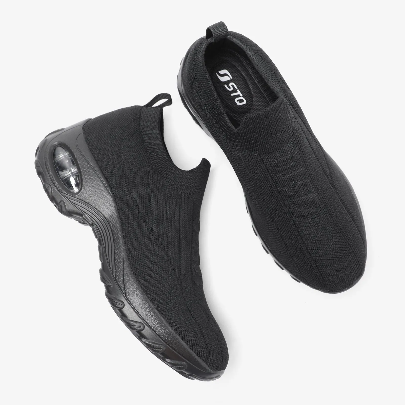 STQ Air Cushion Slip On Walking Shoes