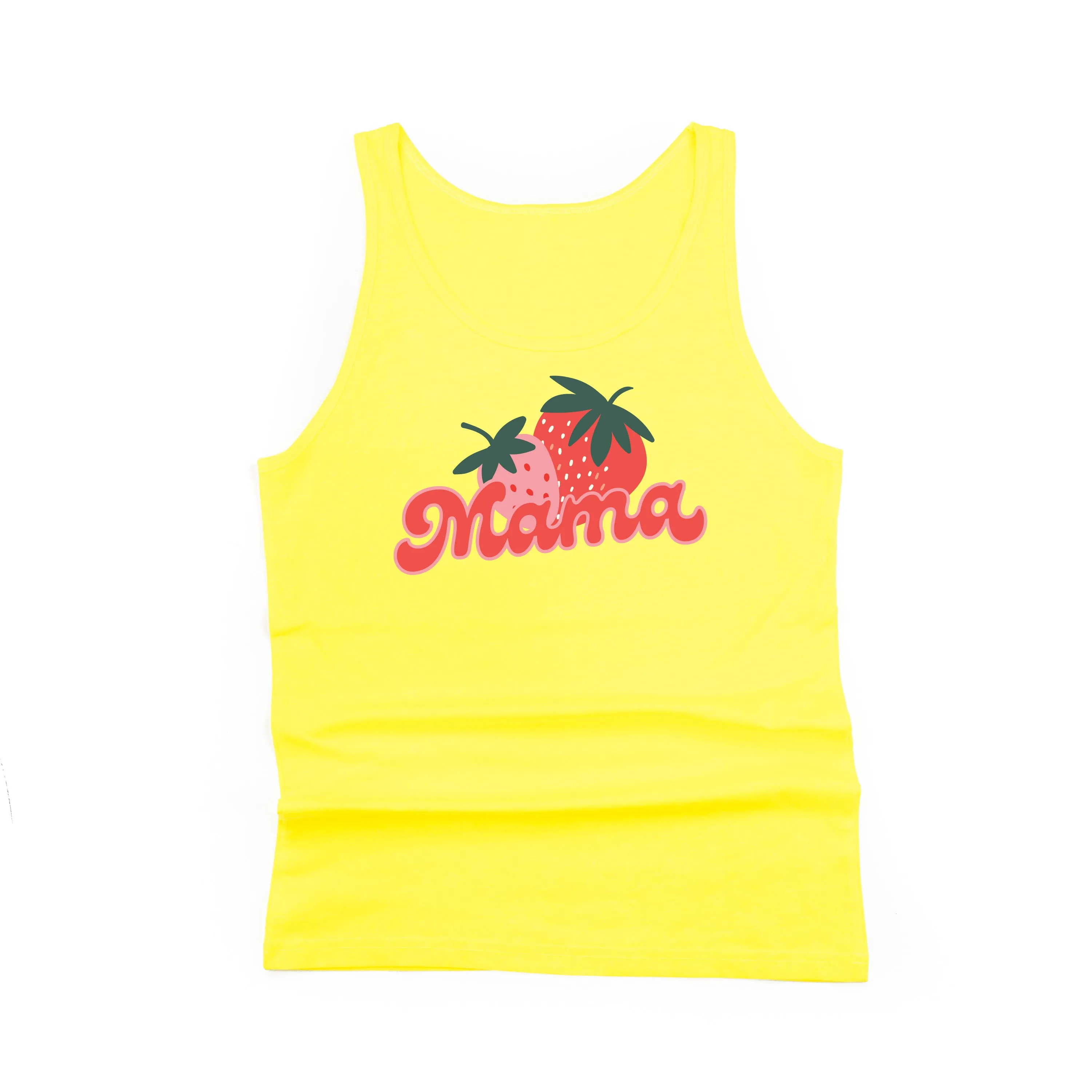 Strawberries - Mama - Unisex Jersey Tank