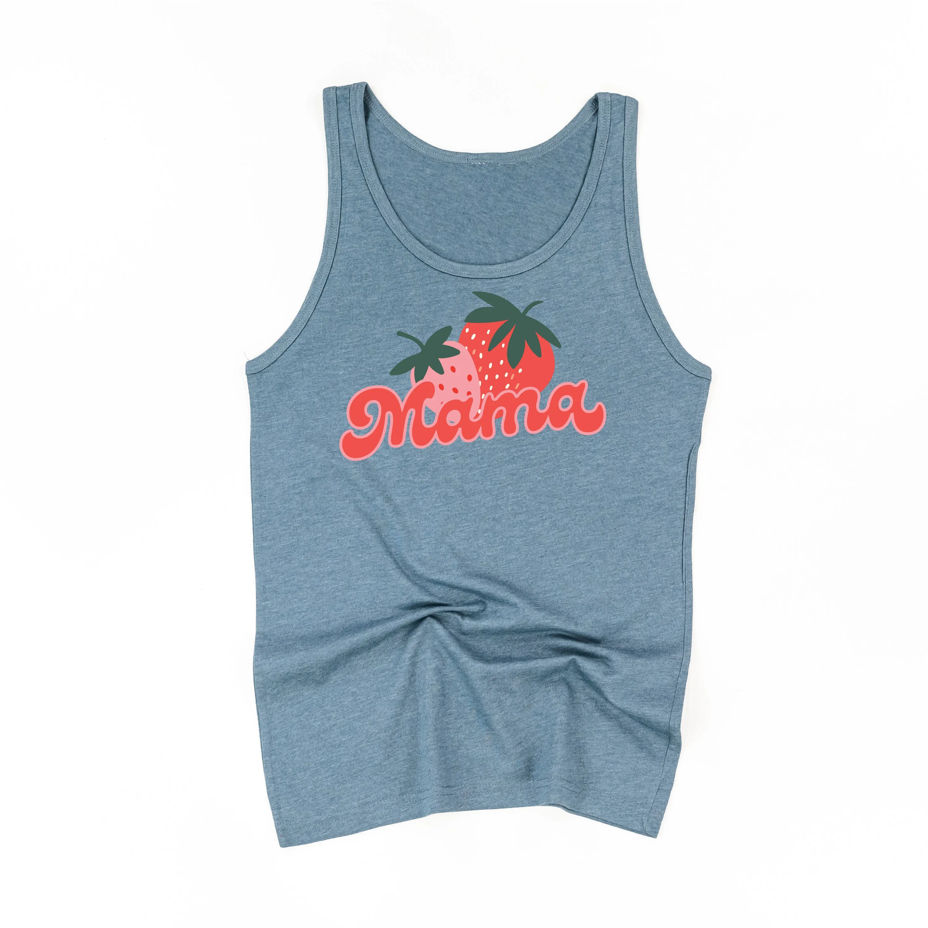 Strawberries - Mama - Unisex Jersey Tank