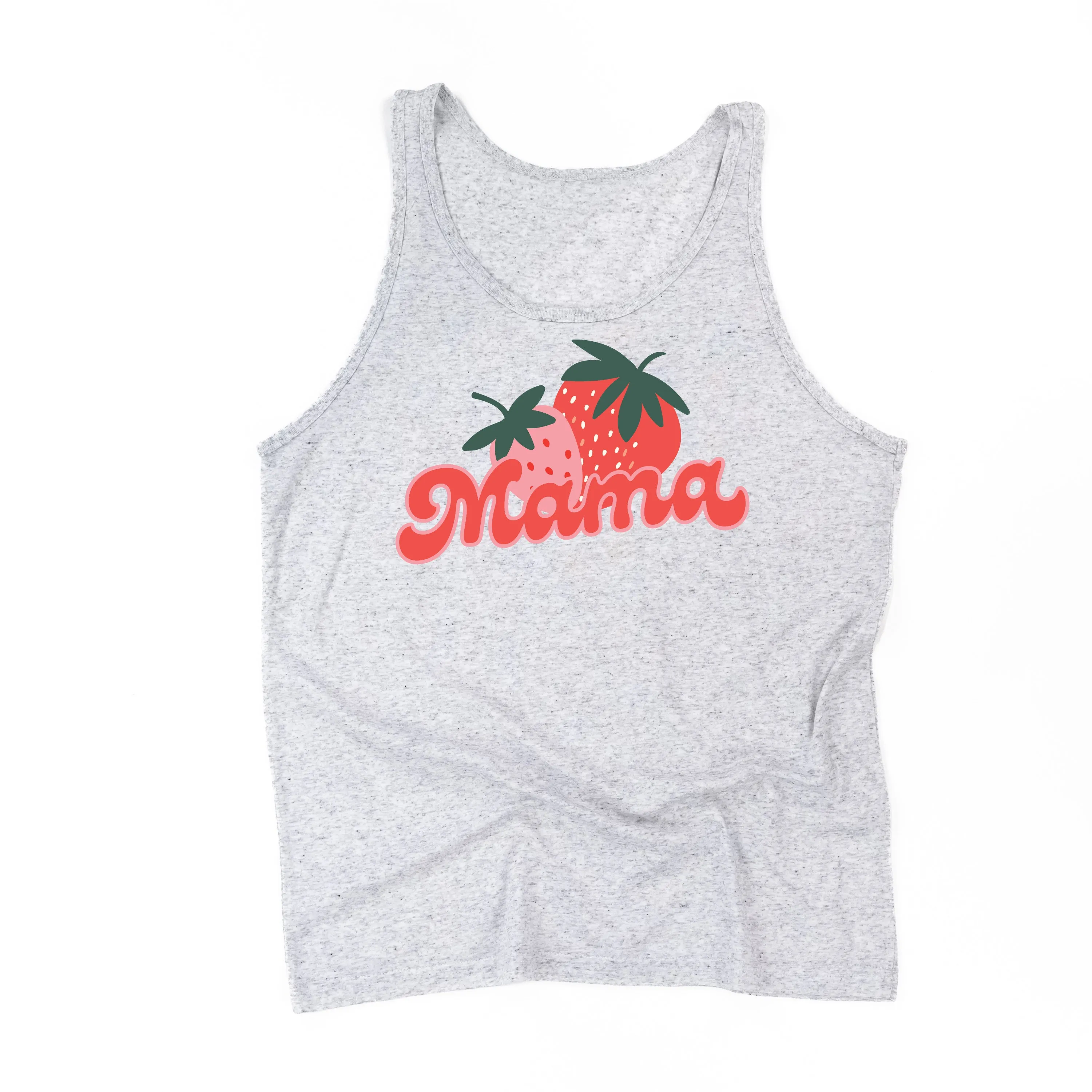 Strawberries - Mama - Unisex Jersey Tank