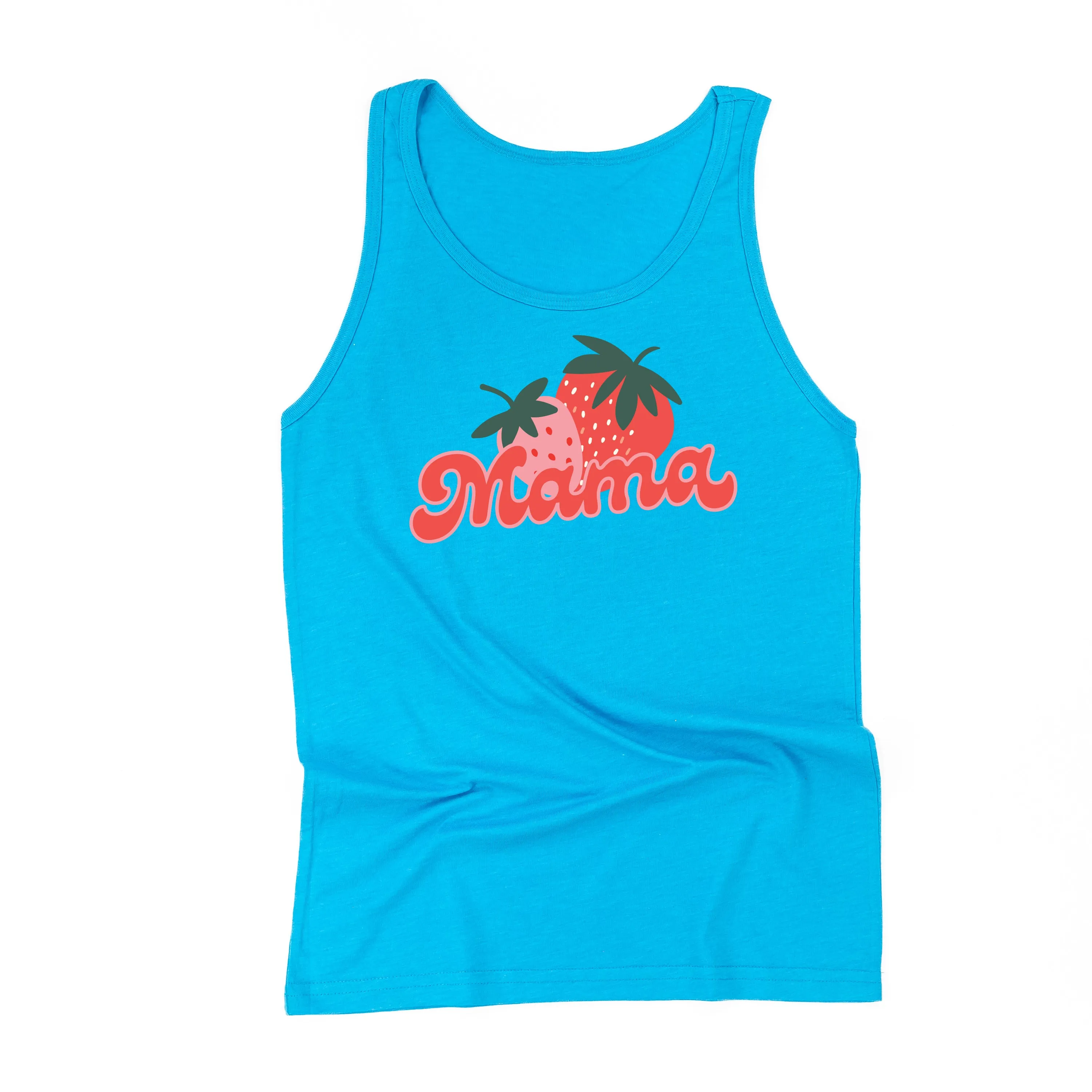 Strawberries - Mama - Unisex Jersey Tank