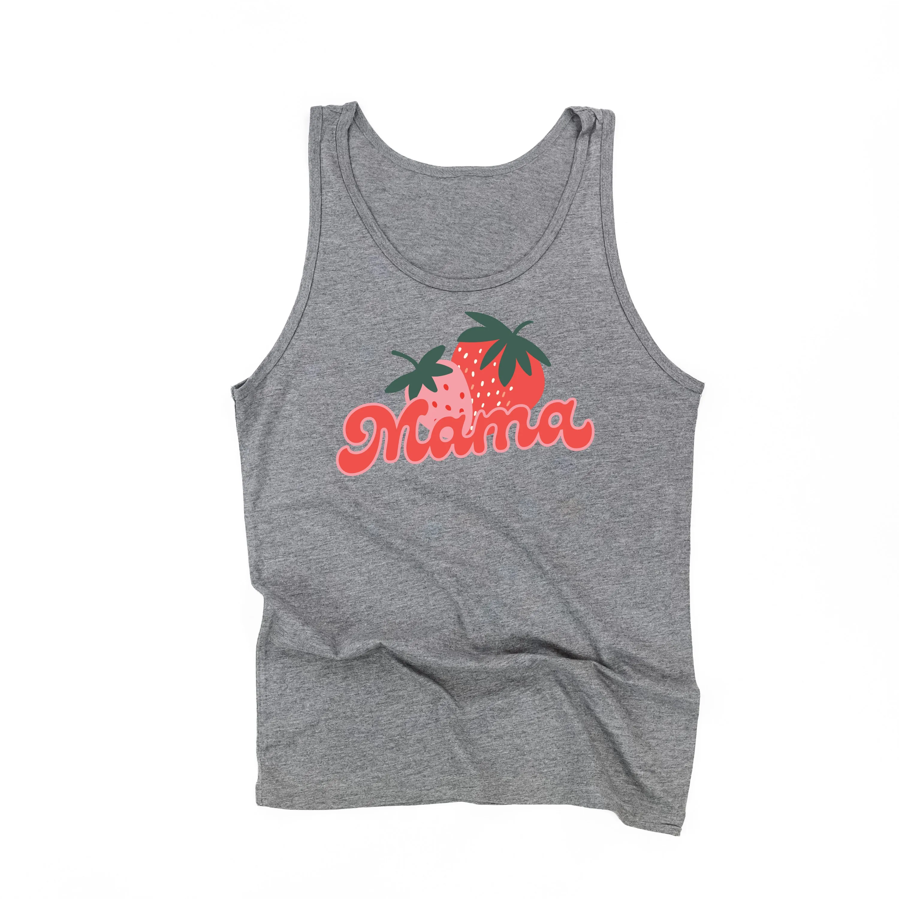 Strawberries - Mama - Unisex Jersey Tank