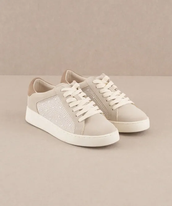 The Berne Pearl Studded Sneaker