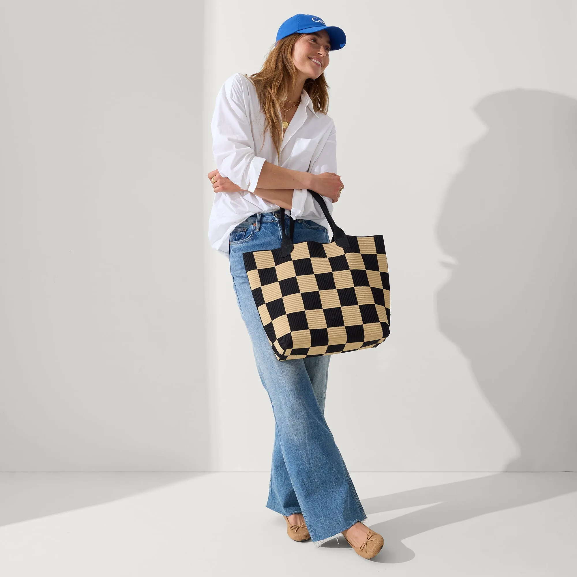 The Lightweight Tote - Checker Classic