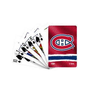 The Sports Vault NHL Montreal Canadiens Playing Cards