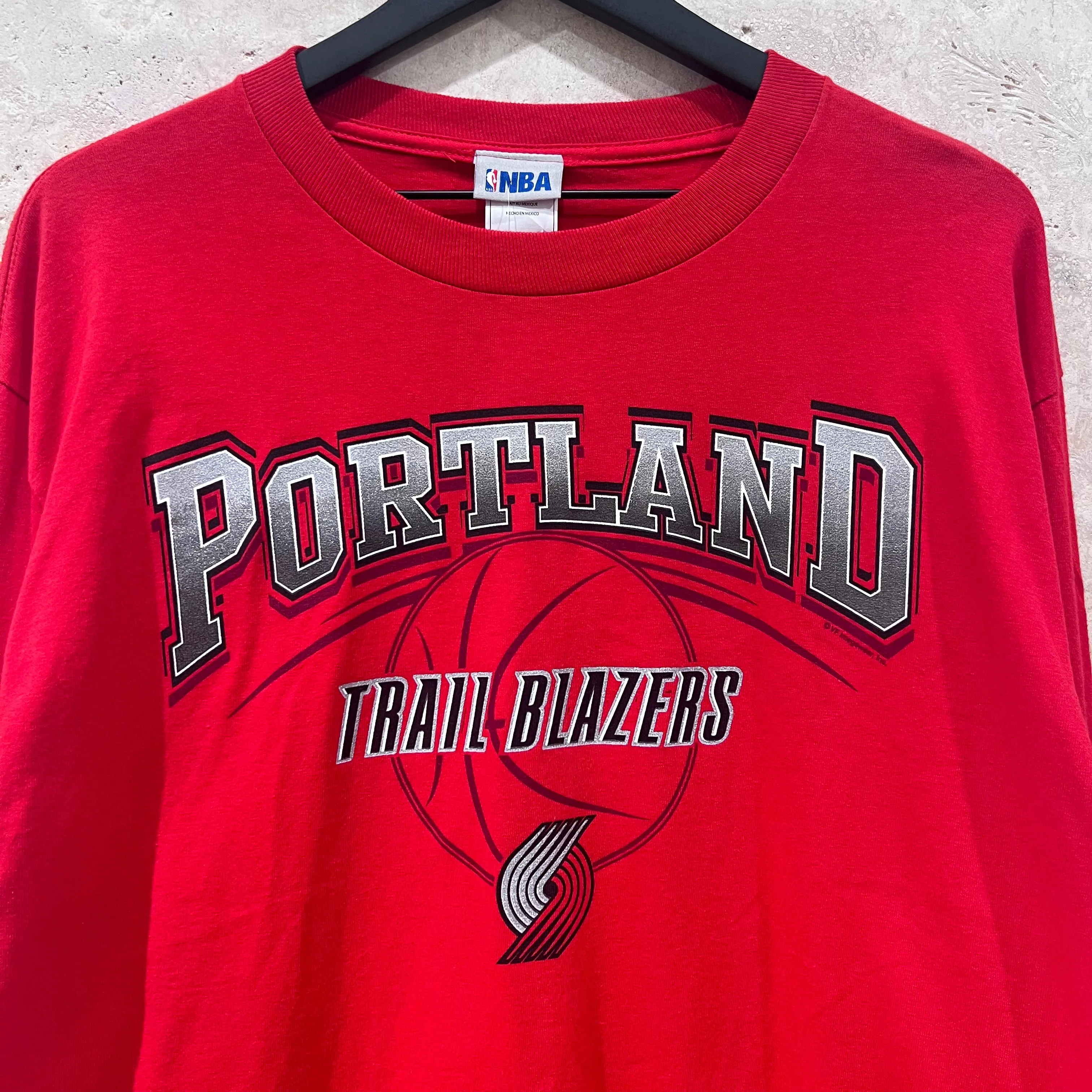 TMK 00s Portland Trailblazers Longsleeve Size L