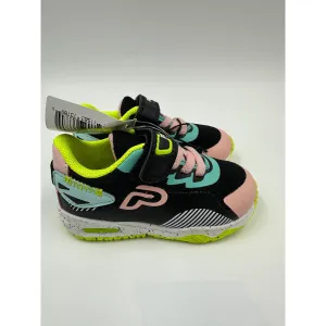 Toddler Size 6, 90s Style Casual Neon Sneakers