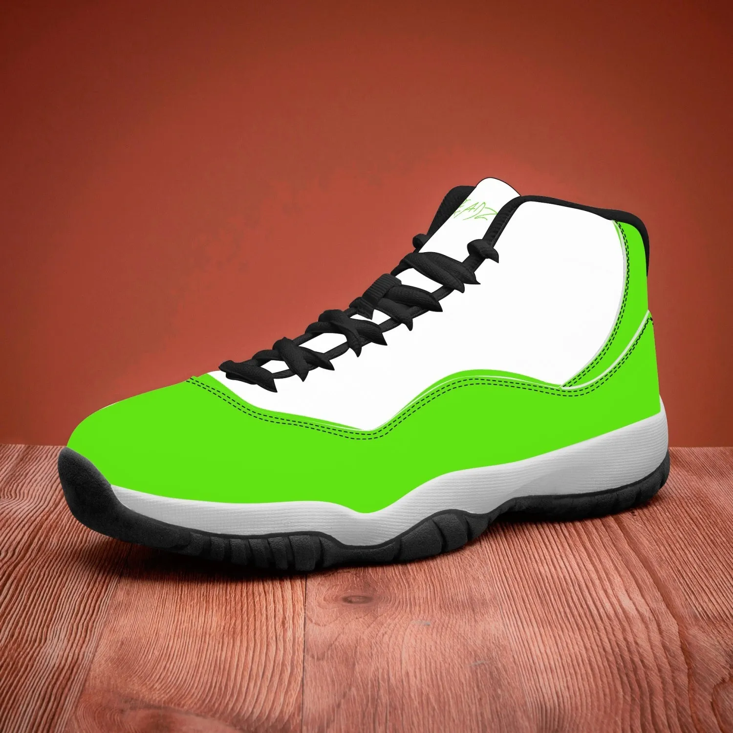 TREADZ Victory Green Basketball Sneakers