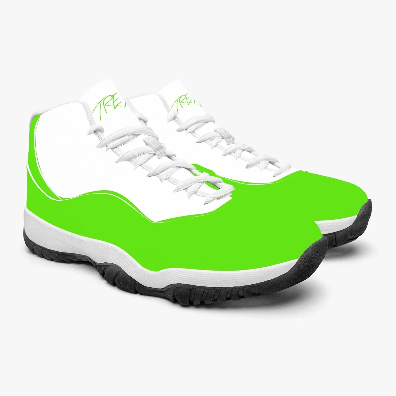 TREADZ Victory Green Basketball Sneakers